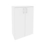 Onix O.ST-2.3 (Белый Бриллиант) Шкаф средний широкий (2 средних фасада ЛДСП)