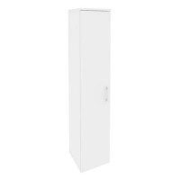 Onix O.SU-1.9(L) (Белый Бриллиант) Шкаф высокий узкий левый (1 высокий фасад ЛДСП)