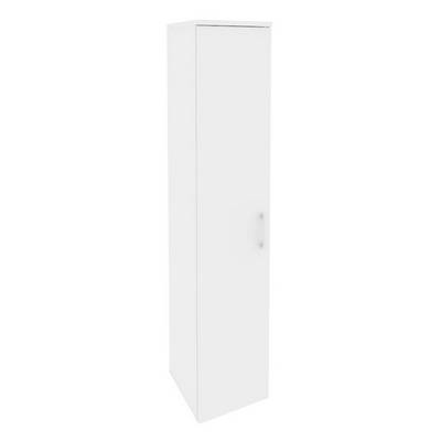 Onix O.SU-1.9(L) (Белый Бриллиант) Шкаф высокий узкий левый (1 высокий фасад ЛДСП)