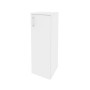 Onix O.SU-2.3(R) (Белый Бриллиант) Шкаф средний узкий правый (1 средний фасад ЛДСП)
