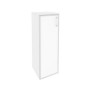 Onix O.SU-2.4R(L) white (Белый Бриллиант) Шкаф средний узкий левый (1 средний фасад стекло лакобель в раме)
