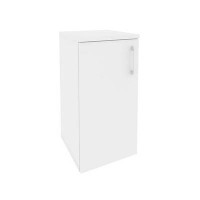 Onix O.SU-3.1(L) (Белый Бриллиант) Шкаф низкий узкий левый (1 низкий фасад ЛДСП)
