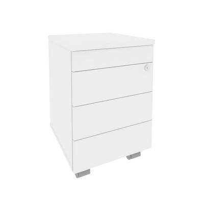 Onix O.TM-3 TIP (Белый Бриллиант) Тумба мобильная (TIP-ON)