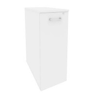 Onix O.VTPO-8 (Белый Бриллиант) Тумба высокая выдвижная приставная / опораная