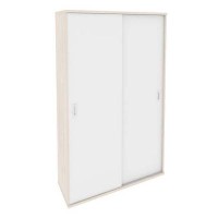 Onix O.SHK-1.1 T (Денвер Светлый/Белый Бриллиант) Шкаф-купе с полками