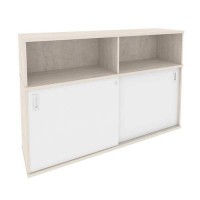 Onix O.SHKO-2.8 T (Денвер Светлый/Белый Бриллиант) Шкаф-купе приставной / опорный