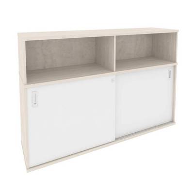 Onix O.SHKO-2.8 T (Денвер Светлый/Белый Бриллиант) Шкаф-купе приставной / опорный