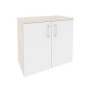 Onix O.SHPO-8 (Денвер Светлый/Белый Бриллиант) Шкаф приставной / опорный 