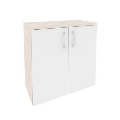 Onix O.ST-3.1 (Денвер Светлый/Белый Бриллиант) Шкаф низкий широкий (2 низких фасада ЛДСП)