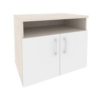 Onix O.TM-1 (Денвер Светлый/Белый Бриллиант) Тумба для оргтехники/сервисная