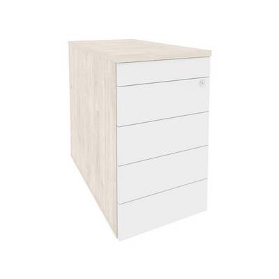 Onix O.TPO-1.8 TIP (Денвер Светлый/Белый Бриллиант) Тумба приставная / опорная (TIP-ON)