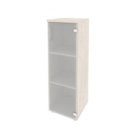 Onix O.SU-2.4(R) (Денвер Светлый) Шкаф средний узкий правый (1 средний фасад стекло)