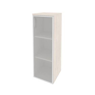 Onix O.SU-2.4R(R) (Денвер Светлый) Шкаф средний узкий правый (1 средний фасад стекло в раме)