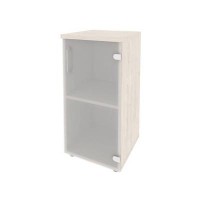 Onix O.SU-3.2(R) (Денвер Светлый) Шкаф низкий узкий правый (1 низкий фасад стекло)