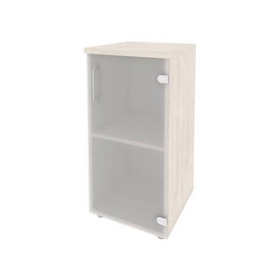 Onix O.SU-3.2(R) (Денвер Светлый) Шкаф низкий узкий правый (1 низкий фасад стекло)