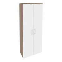 Onix O.ST-1.9 (Дуб Аризона/Белый Бриллиант) Шкаф высокий широкий (2 высоких фасада ЛДСП)