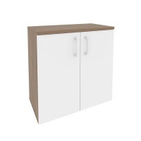 Onix O.ST-3.1 (Дуб Аризона/Белый Бриллиант) Шкаф низкий широкий (2 низких фасада ЛДСП)