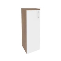 Onix O.SU-2.3(L) (Дуб Аризона/Белый Бриллиант) Шкаф средний узкий левый (1 средний фасад ЛДСП)