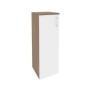 Onix O.SU-2.3(L) (Дуб Аризона/Белый Бриллиант) Шкаф средний узкий левый (1 средний фасад ЛДСП)