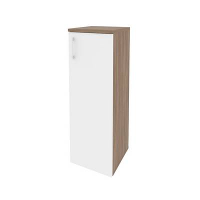 Onix O.SU-2.3(R) (Дуб Аризона/Белый Бриллиант) Шкаф средний узкий правый (1 средний фасад ЛДСП)