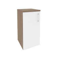 Onix O.SU-3.1(L) (Дуб Аризона/Белый Бриллиант) Шкаф низкий узкий левый (1 низкий фасад ЛДСП)