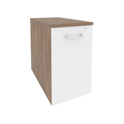 Onix O.VTPO-1.8 (Дуб Аризона/Белый Бриллиант) Тумба низкая выдвижная приставная / опорная