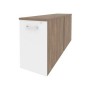 Onix O.VTPO-2.8 (Дуб Аризона/Белый Бриллиант) Тумба двойная низкая выдвижная приставная / опорная