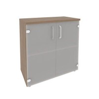 Onix O.ST-3.2 (Дуб Аризона) Шкаф низкий широкий (2 низких фасада стекло)