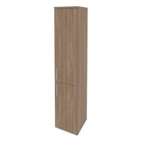 Onix O.SU-1.3(R) (Дуб Аризона) Шкаф высокий узкий правый (1 низкий фасад ЛДСП + 1 средний фасад ЛДСП)
