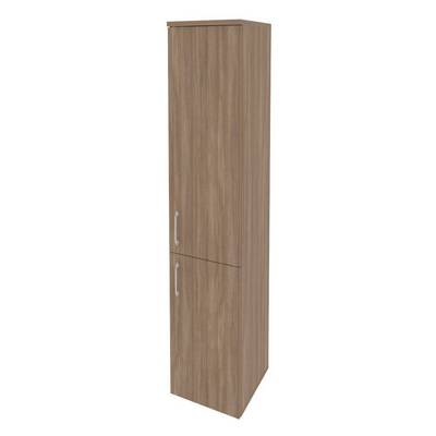 Оникс O.SU-1.3(R) (Дуб Аризона) Шкаф высокий узкий правый (1 низкий фасад ЛДСП + 1 средний фасад ЛДСП)