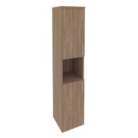 Onix O.SU-1.5(L) (Дуб Аризона) Шкаф высокий узкий левый (2 низких фасада ЛДСП)