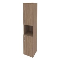 Onix O.SU-1.5(R) (Дуб Аризона) Шкаф высокий узкий правый (2 низких фасада ЛДСП)