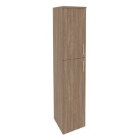 Onix O.SU-1.8(L) (Дуб Аризона) Шкаф высокий узкий левый (1 средний фасад ЛДСП + 1 низкий ЛДСП)