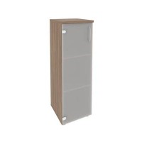 Onix O.SU-2.4(L) (Дуб Аризона) Шкаф средний узкий левый (1 средний фасад стекло)