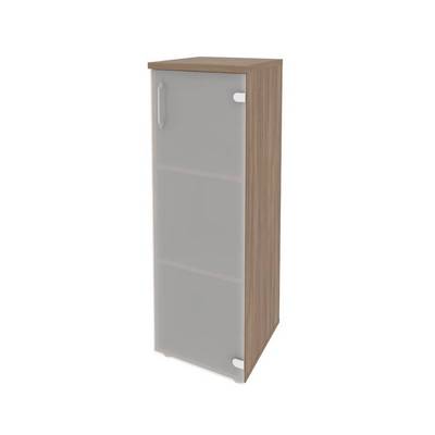 Onix O.SU-2.4(R) (Дуб Аризона) Шкаф средний узкий правый (1 средний фасад стекло)