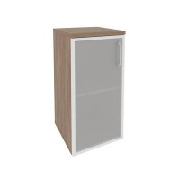 Onix O.SU-3.2R(L) (Дуб Аризона) Шкаф низкий узкий левый (1 низкий фасад стекло в раме)