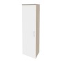 Onix O.GB-1(L) (Дуб Аттик/Белый Бриллиант) Гардероб узкий  (левое исполнение)