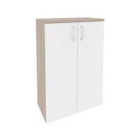 Onix O.ST-2.3 (Дуб Аттик/Белый Бриллиант) Шкаф средний широкий (2 средних фасада ЛДСП)