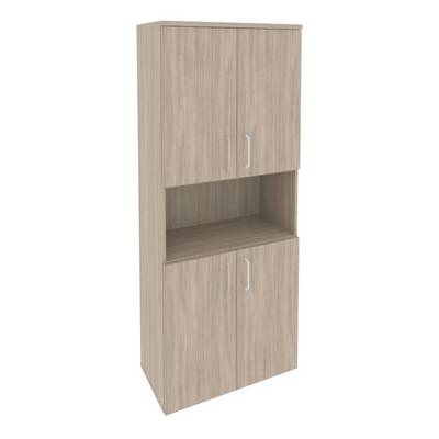 Onix O.ST-1.5 (Дуб Аттик) Шкаф высокий широкий (4 низких фасада ЛДСП)