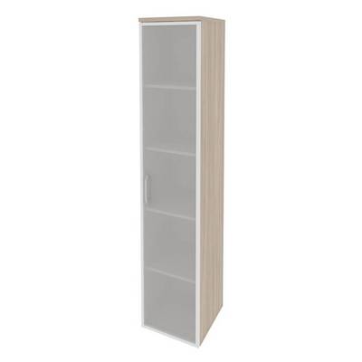 Onix O.SU-1.10R(R) (Дуб Аттик) Шкаф высокий узкий правый (1 высокий фасад стекло в раме)