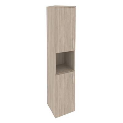 Onix O.SU-1.5(L) (Дуб Аттик) Шкаф высокий узкий левый (2 низких фасада ЛДСП)