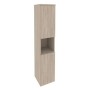 Onix O.SU-1.5(L) (Дуб Аттик) Шкаф высокий узкий левый (2 низких фасада ЛДСП)