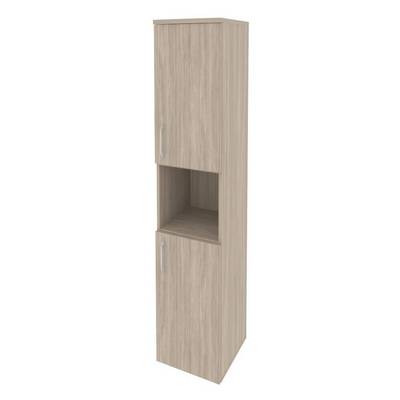 Onix O.SU-1.5(R) (Дуб Аттик) Шкаф высокий узкий правый (2 низких фасада ЛДСП)