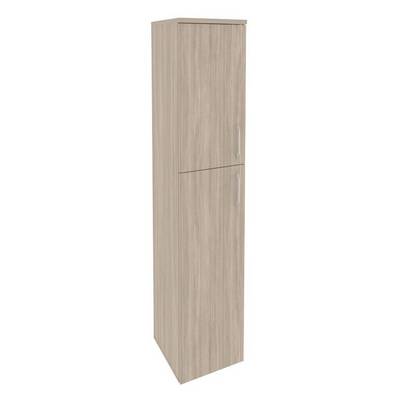 Onix O.SU-1.8(L) (Дуб Аттик) Шкаф высокий узкий левый (1 средний фасад ЛДСП + 1 низкий ЛДСП)