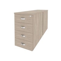 Onix O.TPO-2.7 (Дуб Аттик) Тумба двойная приставная / опорная