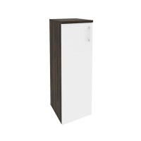 Onix O.SU-2.3(L) (Дуб Мали/Белый Бриллиант) Шкаф средний узкий левый (1 средний фасад ЛДСП)