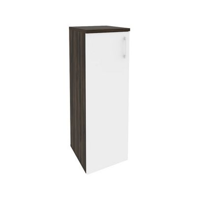 Onix O.SU-2.3(L) (Дуб Мали/Белый Бриллиант) Шкаф средний узкий левый (1 средний фасад ЛДСП)