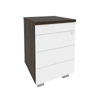 Onix O.TM-3 TIP (Дуб Мали/Белый Бриллиант) Тумба мобильная (TIP-ON)