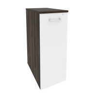 Onix O.VTPO-7 (Дуб Мали/Белый Бриллиант) Тумба высокая выдвижная приставная / опораная