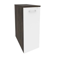 Onix O.VTPO-8 (Дуб Мали/Белый Бриллиант) Тумба высокая выдвижная приставная / опораная